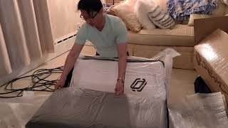 Unboxing Dreamcase mattress for Tesla