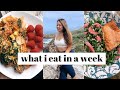 what i eat in a week to lose weight (healthy whole foods)