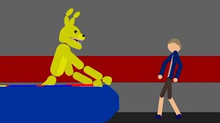 Into The Pit Springbonnie Five Nights At Freddy Stickman