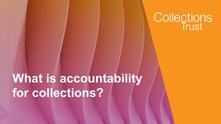 What is accountability for collections