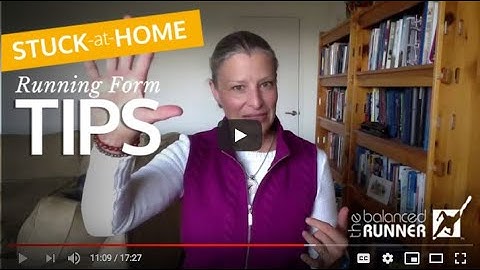 Master Your Forward Lean Part 4 | Stuck-at-Home Running Form Tip #4