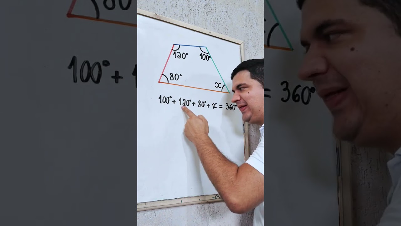 Ângulo de um Quadrilátero: Aprenda com o Mr Bean da Matemática 
