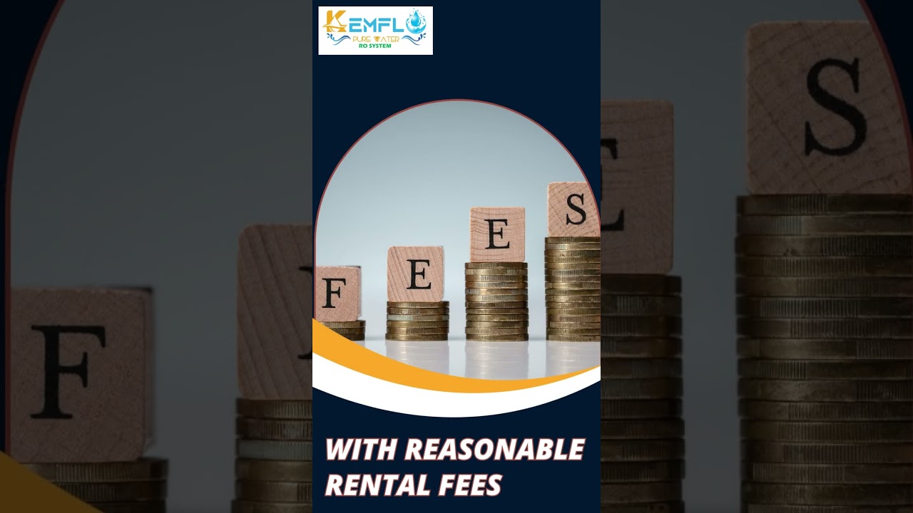 आपके शहर मे पहली बार किराये पर 𝐑𝐎 सिस्टम लगवाए और हर माह क़िस्त दे मात्र ₹𝟑𝟕𝟓 से शरू Kemflo Ro System