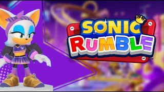 Sonic Rumble: Cheerleader Rouge - Game Play