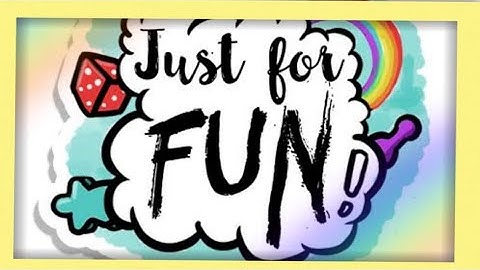 Just for Fun//Part 2 ( Class 8th)