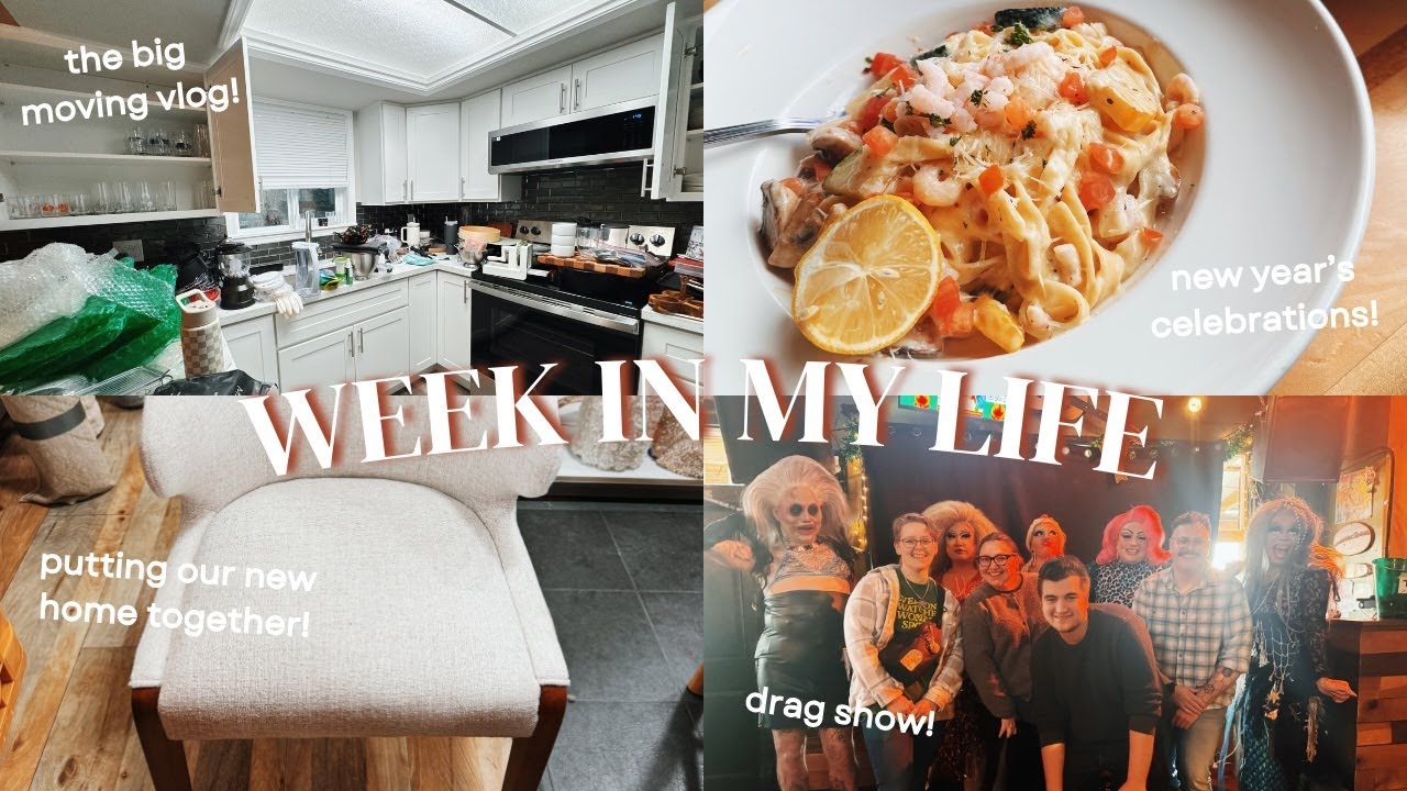 The Moving Vlog! New Year’s & A Campy Drag Show | WEEKLY VLOG