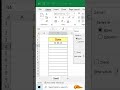 How to Automaticaly change date in Excel tips #shorts  #ytshorts #shortsfeed  #excel