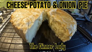 CHEESE POTATO & ONION PIE