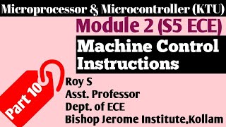Module 2|Part 10| Microprocessor and Microcontroller S5 ECE|KTU Net Worth
