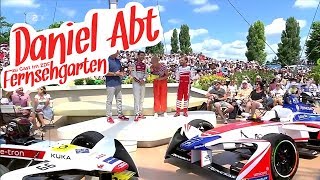 Daniel Abt im ZDF Fersehgarten - Sieger des Berlin ePrix der Formel E