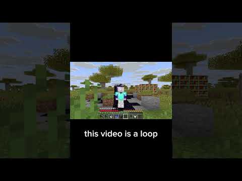 it a loop |Minecraft| #minecraftshorts #minecraft #skit #joke #loop
