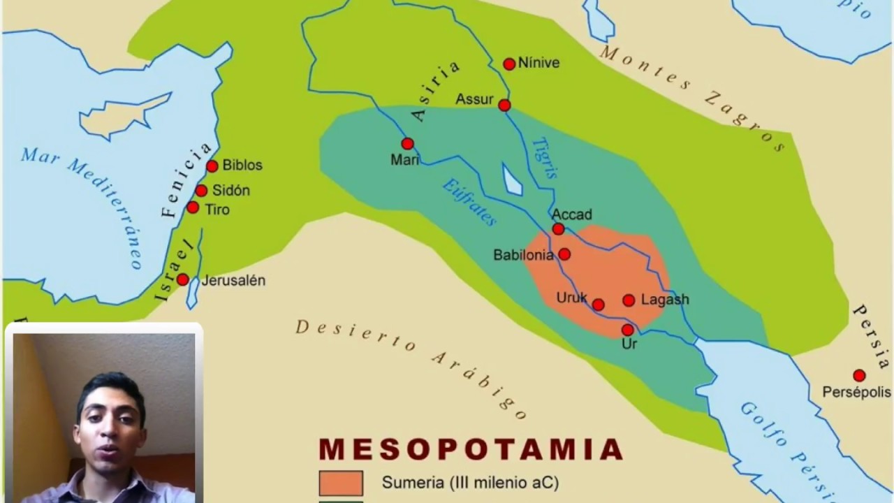 Ubicacion en el tiempo de Mesopotamia YouTube