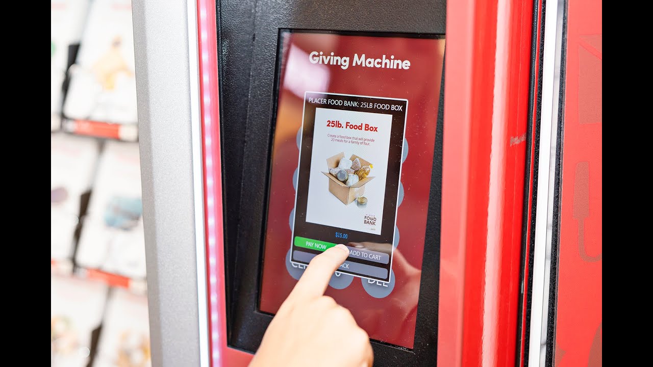 Christmas Season at the Giving Machine