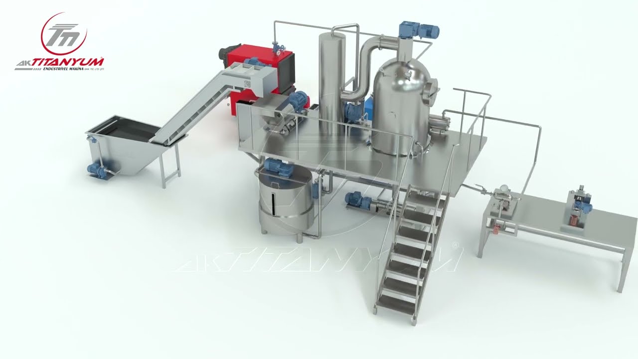 خط إنتاج معجون الطماطم على نطاق صغير [2023]