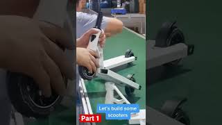 Factory scooter builds, #GritScooters #scooters #scooter