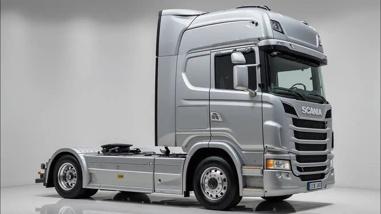 2025 Scania R730 R Series silver color . - YouTube