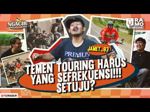 NGACIR - JAMET CERITA SOAL SHITLICIOUS, MOTOR BUAT TOURING, DAN TIPS TOURING YANG ASIK