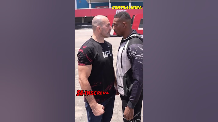 Veja a encarada TENSA entre Glover Teixeira e Jamahal hill #shorts