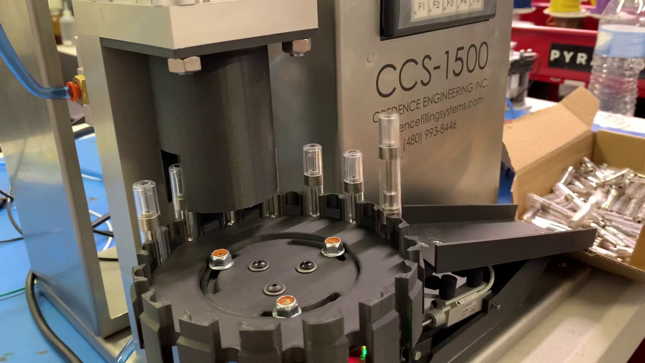 Credence CCS-1500 Carousel Capping Machine
