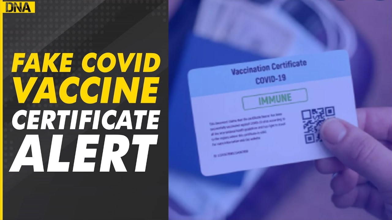 Black market for fake COVID 19 vaccine certificates growing rapidly says survey