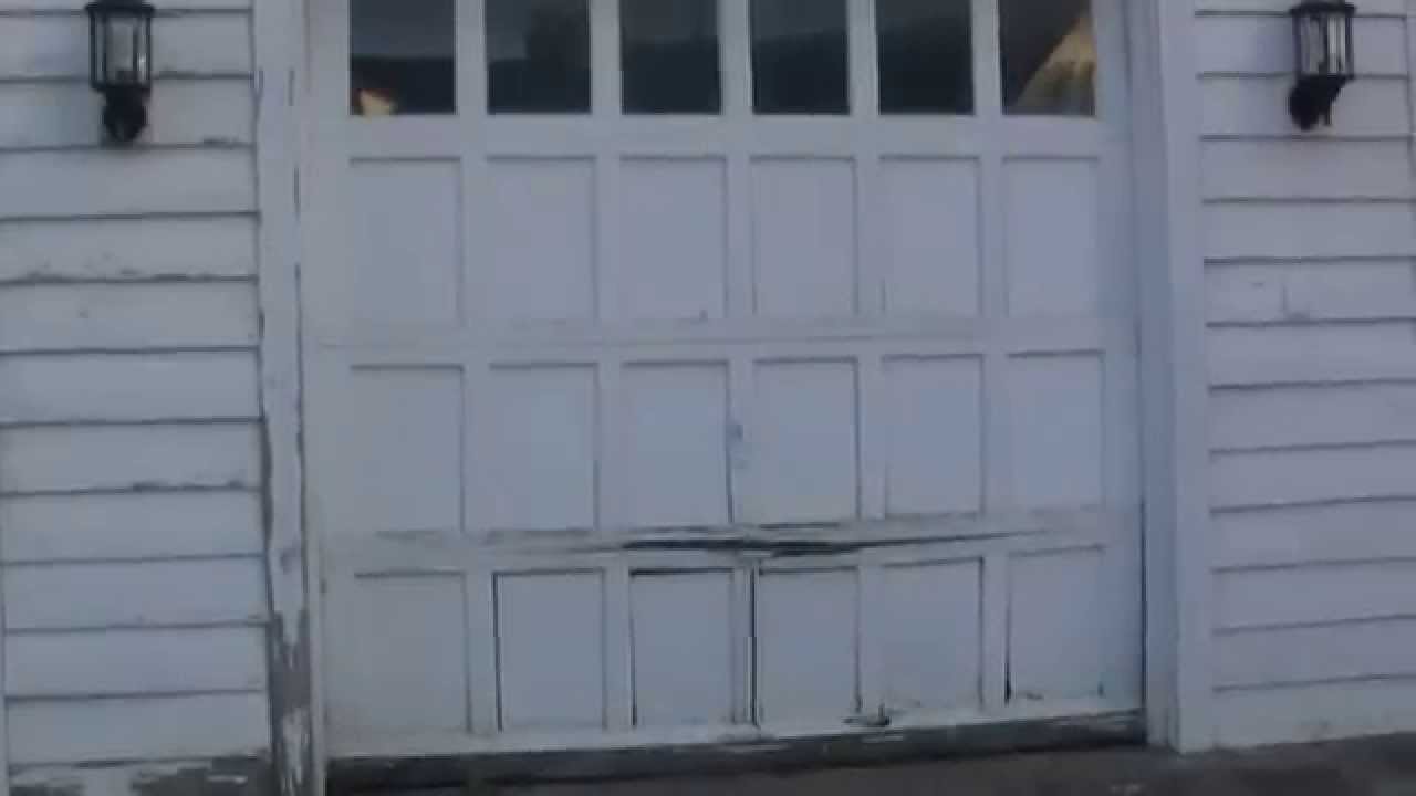 Building And Replacing A Garage Door Panel To Match Youtube