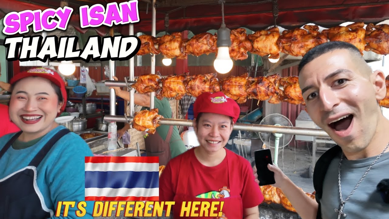 Khon Kaen is as good as Chiang Mai, Thailand! Food here is INSANE! (foreigner cries from Spicy food)