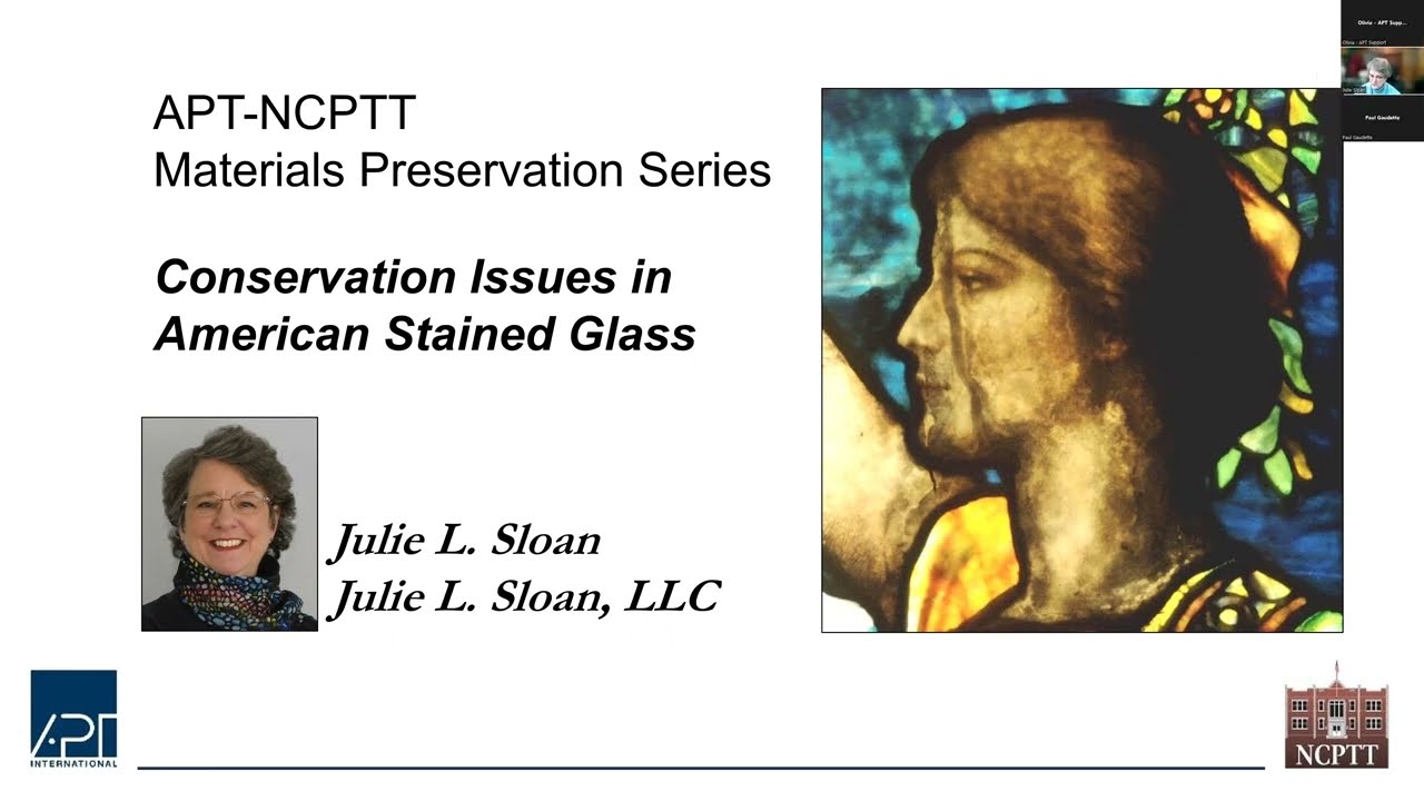 APT-NCPTT   Conservation Issue in American Stained Glass by Julie Sloan