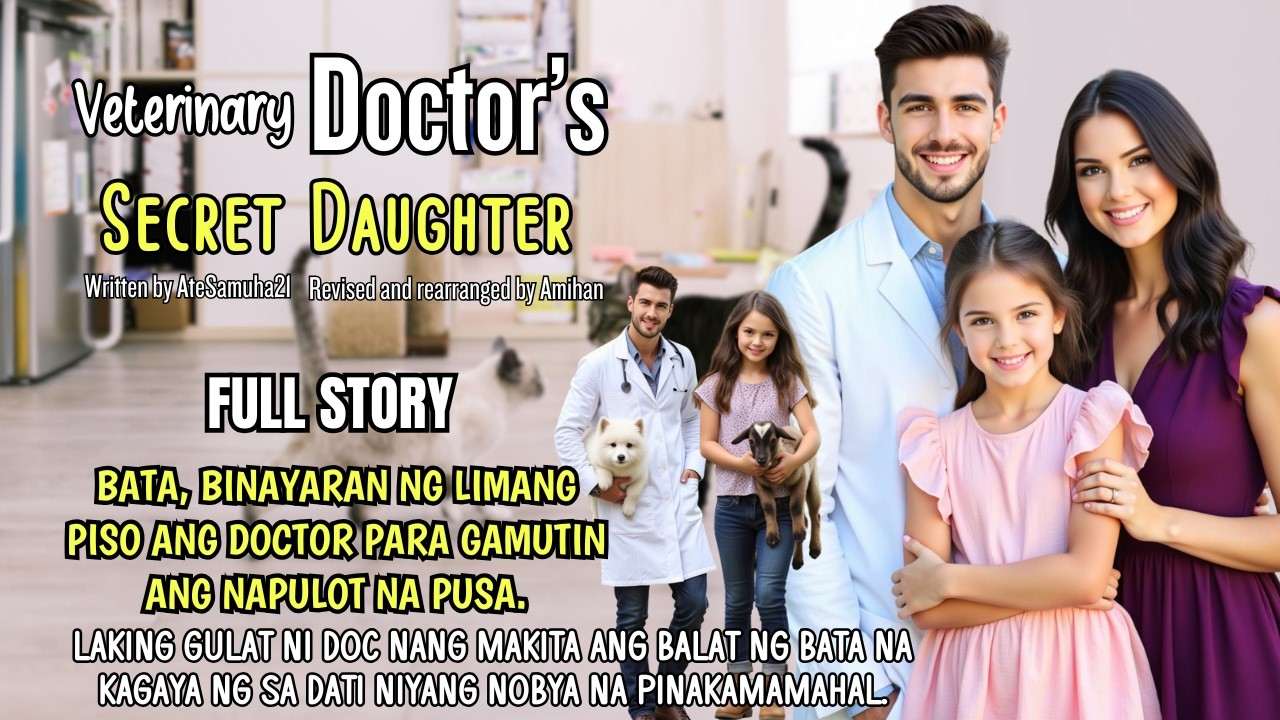 BATA, BINAYARAN NG LIMANG PISO SI DOC GAMUTIN LANG NYA ANG PUSA. ANAK PALA NYA ITO KAY EX-GF, PAANO?