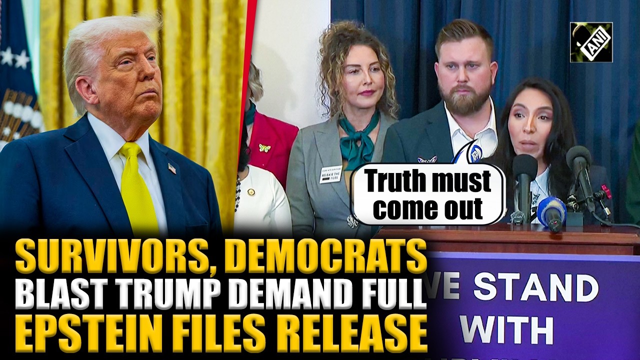 ‘Where are rest of the files?’ Survivors, Democrats push for release of remaining Epstein files