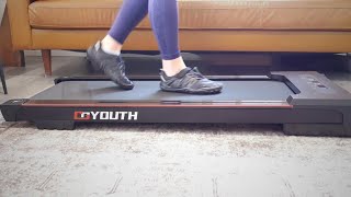 Review of GOYOUTH Under Desk Treadmill
