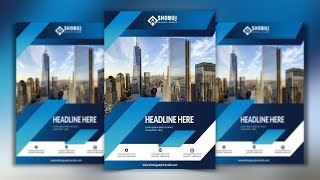 Print Design | Corporate Flyer Photoshop Tutorial Print Design | Corporate Flyer Photoshop Tutorial