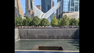 9/11 Memorial O'Hara's Oculus Live New York City September 11 Remembrance WTC NYC 2022