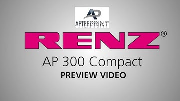 Renz AP300 Automated Punching Machine - A Quick Demonstration Video