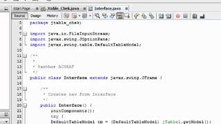 How to set data to Jtable have a checkbox from file