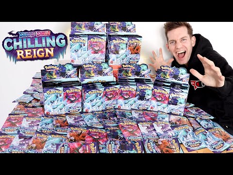 MY BIGGEST CHILLING REIGN OPENING EVER (216 PACKS!!!)