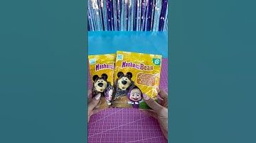 [ASMR] MASHA AND THE BEAR UNBOXING 🌟 #mashaandthebear #blindbox #surprisetoys