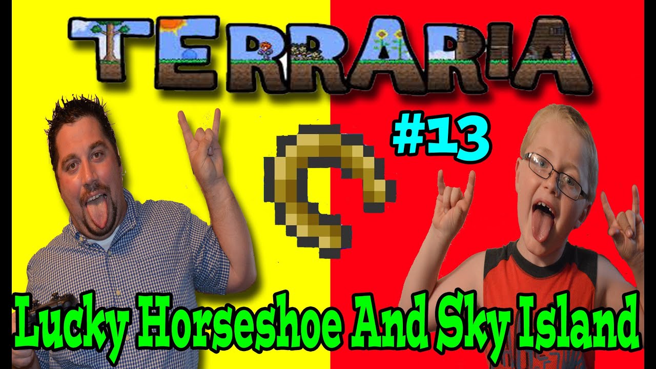 Terraria Gameplay Episode 13 How To Get A Lucky Horseshoe And Find A terraria-gameplay-episode-13-how-to-get-a-lucky-horseshoe-and-find-a