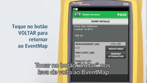 OptiFiber Pro - Demonstration, Portuguese Language: By Fluke Networks