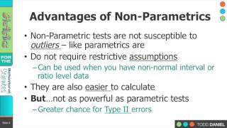 15-1 Why Non-Parametric Statistics