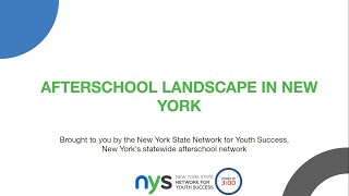 Take 5 to learn about afterschool!