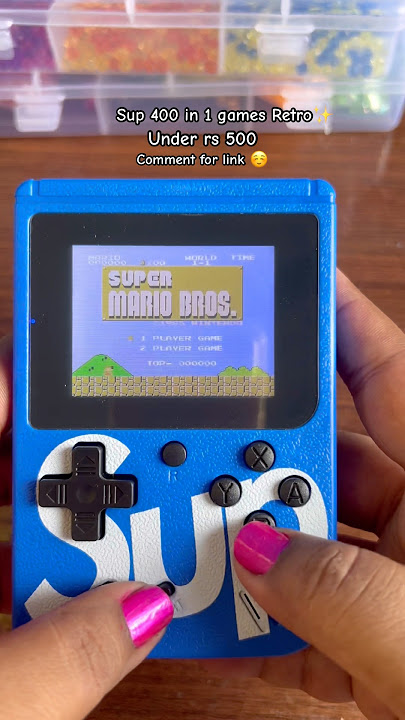 Sup Game Box 400 in one #unboxing #super #mario #games #gameplay #play#gamer #products #childhood