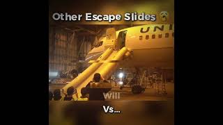 Smallest vs Biggest Evacuation Slides— A380s 16 Slide Flex 💀 #A380 #aviationfacts #aviation #shorts