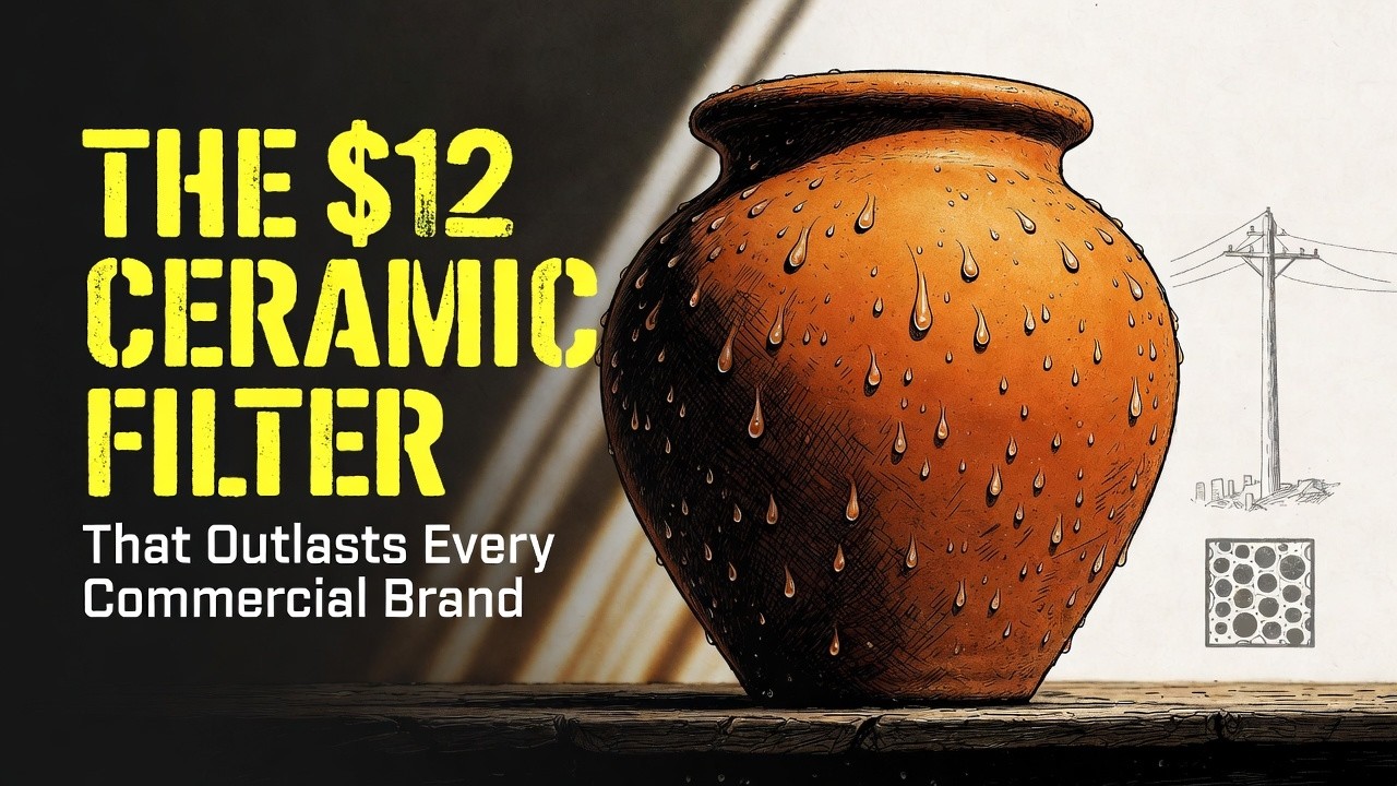The Ancient Ceramic Filter That Beats Every Modern Purifier - And Costs Almost Nothing