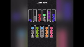 Ball Sort Level 3848