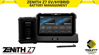 Zenith Z7 EV 12V & HV battery test