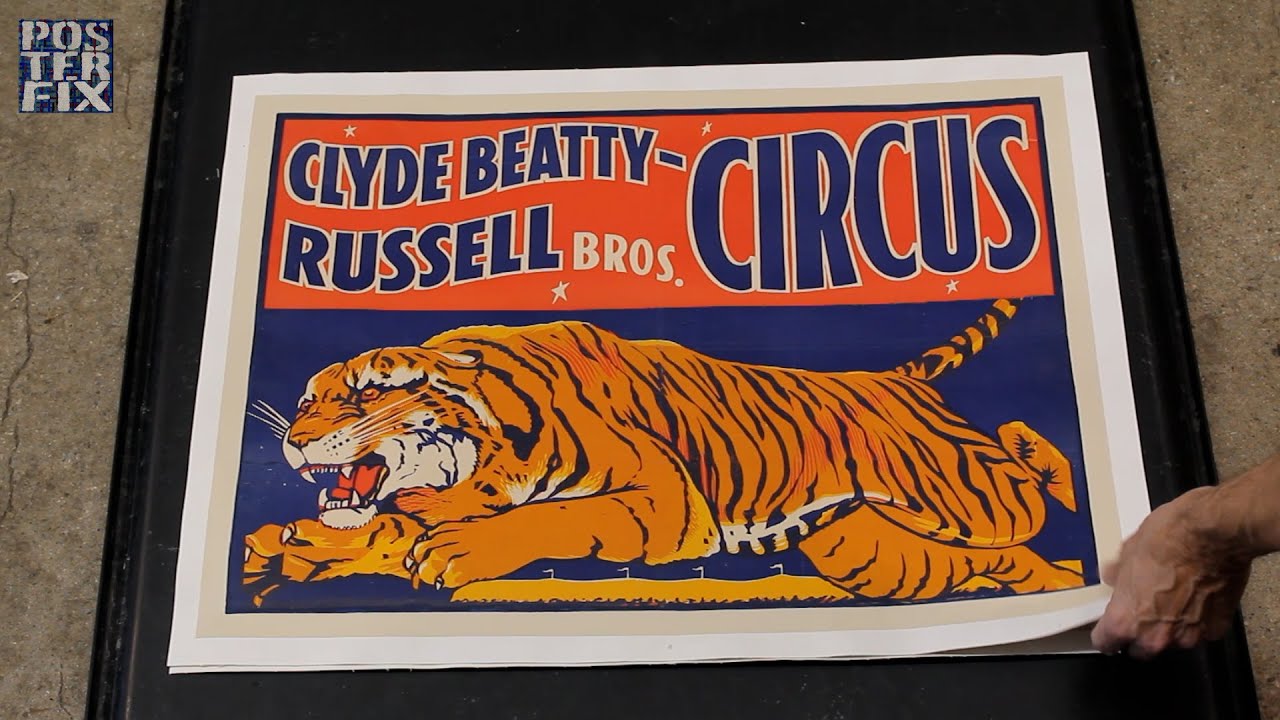 Vintage CIRCUS POSTER Collection at PosterFix