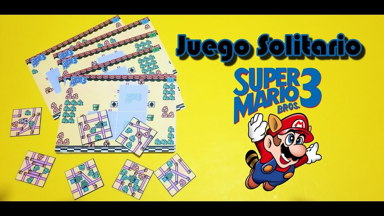 Juego Solitario Mario Bros 3 -