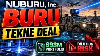 NUBURU, Inc. BURU: Can Tekne Transform the Business Before Dilution Wins? | $BURU #BURU