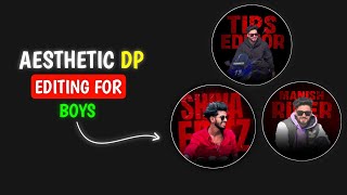 Aesthetic Dp Editing For Boys | Instagram Viral Aesthetic Profile Picture Editing In Pixellab screenshot 3