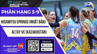 RELIVE | HISAMITSU SPRINGS VS ALTAY VC | GIẢI BÓNG CHUYỀN CÚP CLB NỮ CHÂU Á 2023